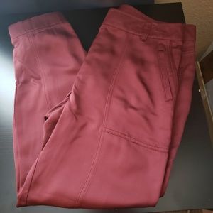 LOFT Cranberry Ankle Pants - NWOT